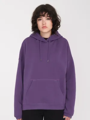 Stone Heart Up Hoodie - DEEP PURPLE