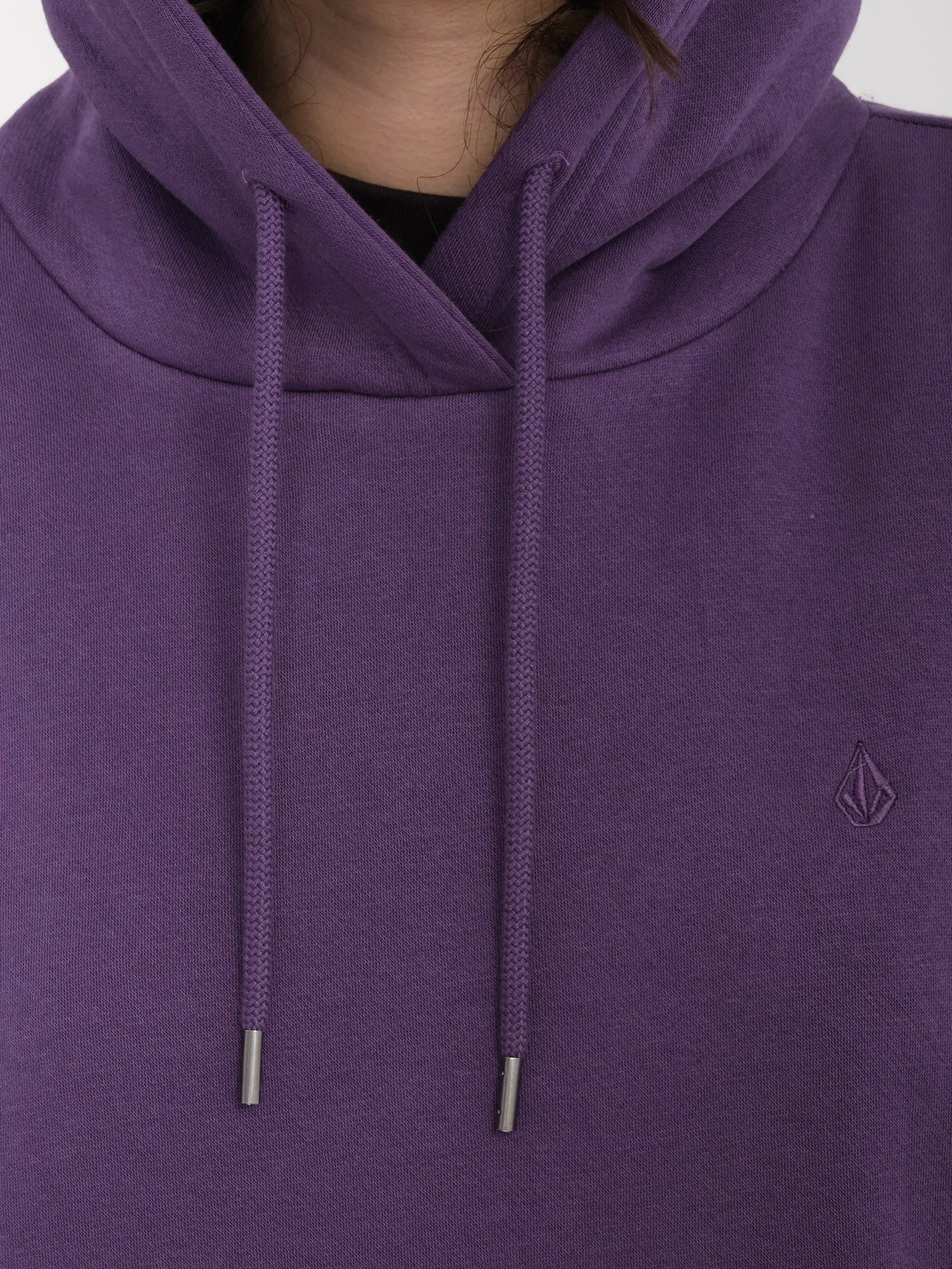 Stone Heart Up Hoodie - DEEP PURPLE