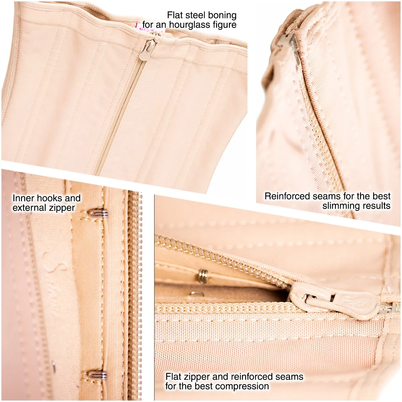Strapless High Compression Low Back Waist Cincher