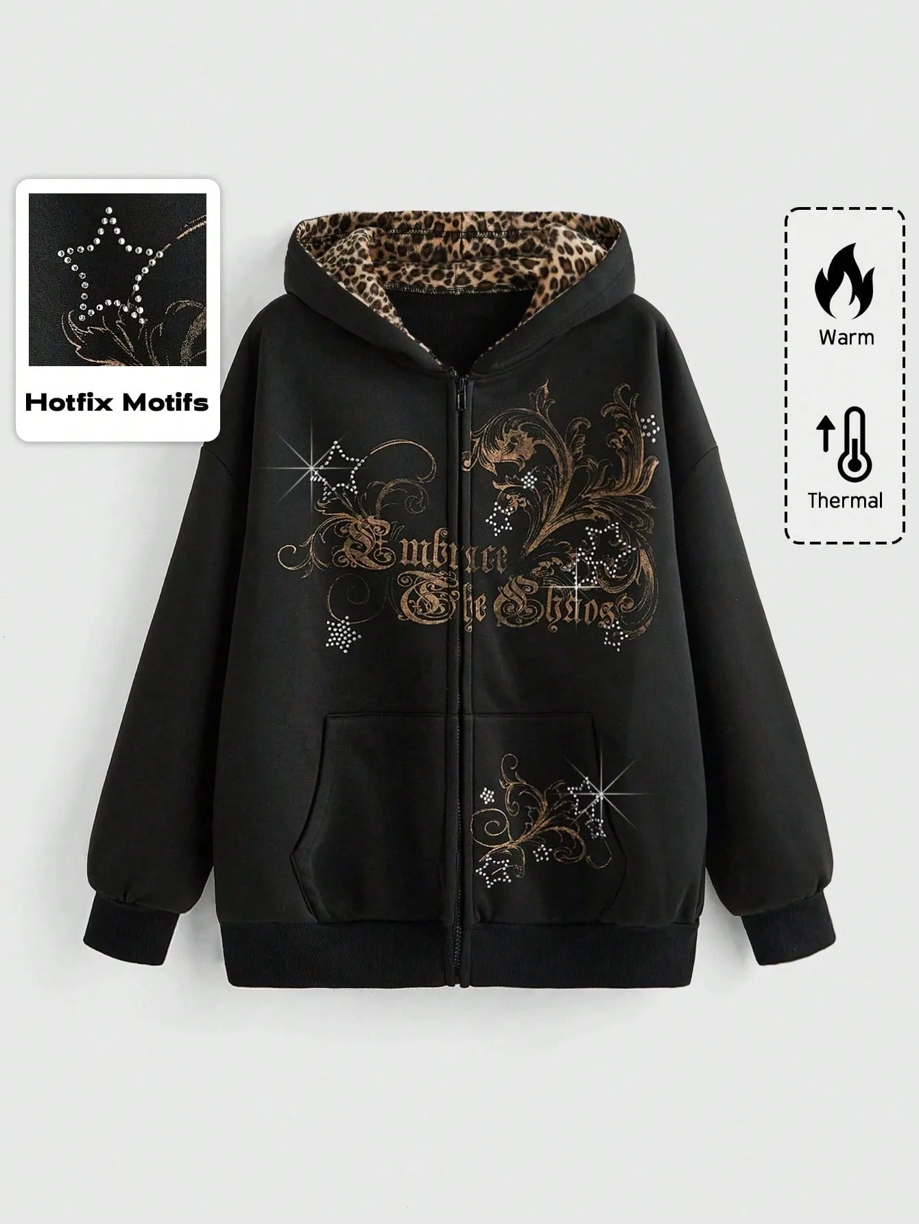 Sudadera Grunge Punk Cherry Vibes para Mujer en
