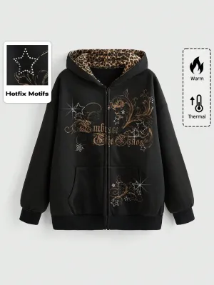 Sudadera Grunge Punk Cherry Vibes para Mujer en