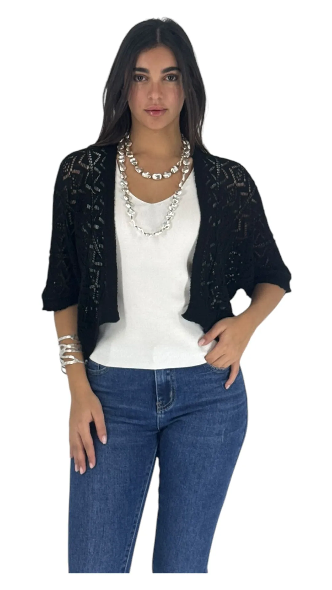 Sugar black cardigan