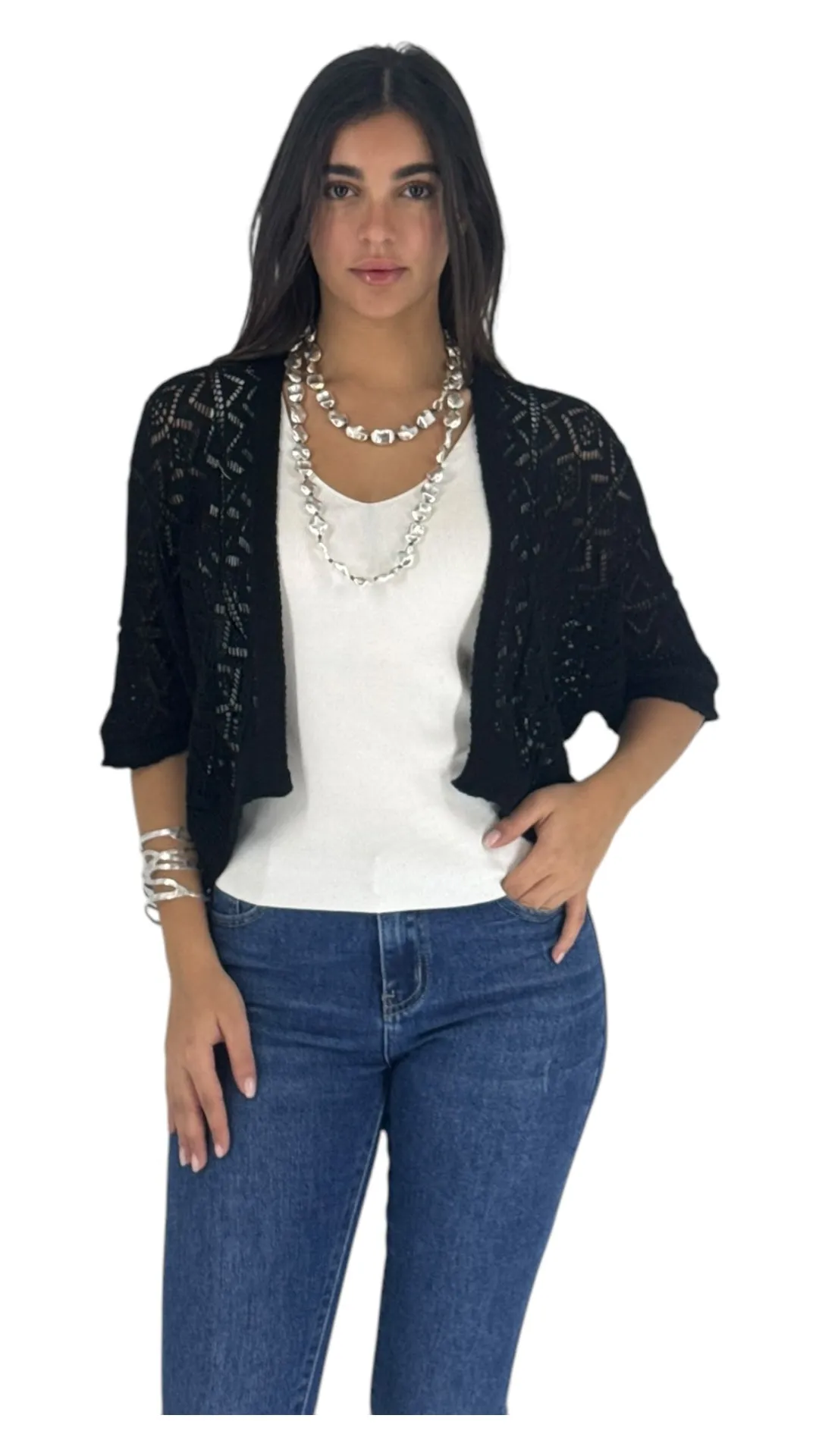 Sugar black cardigan