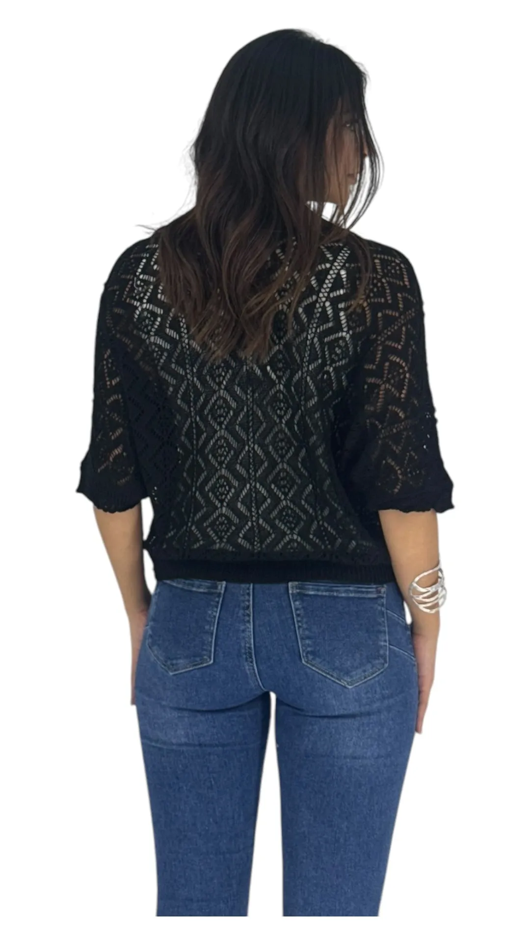 Sugar black cardigan