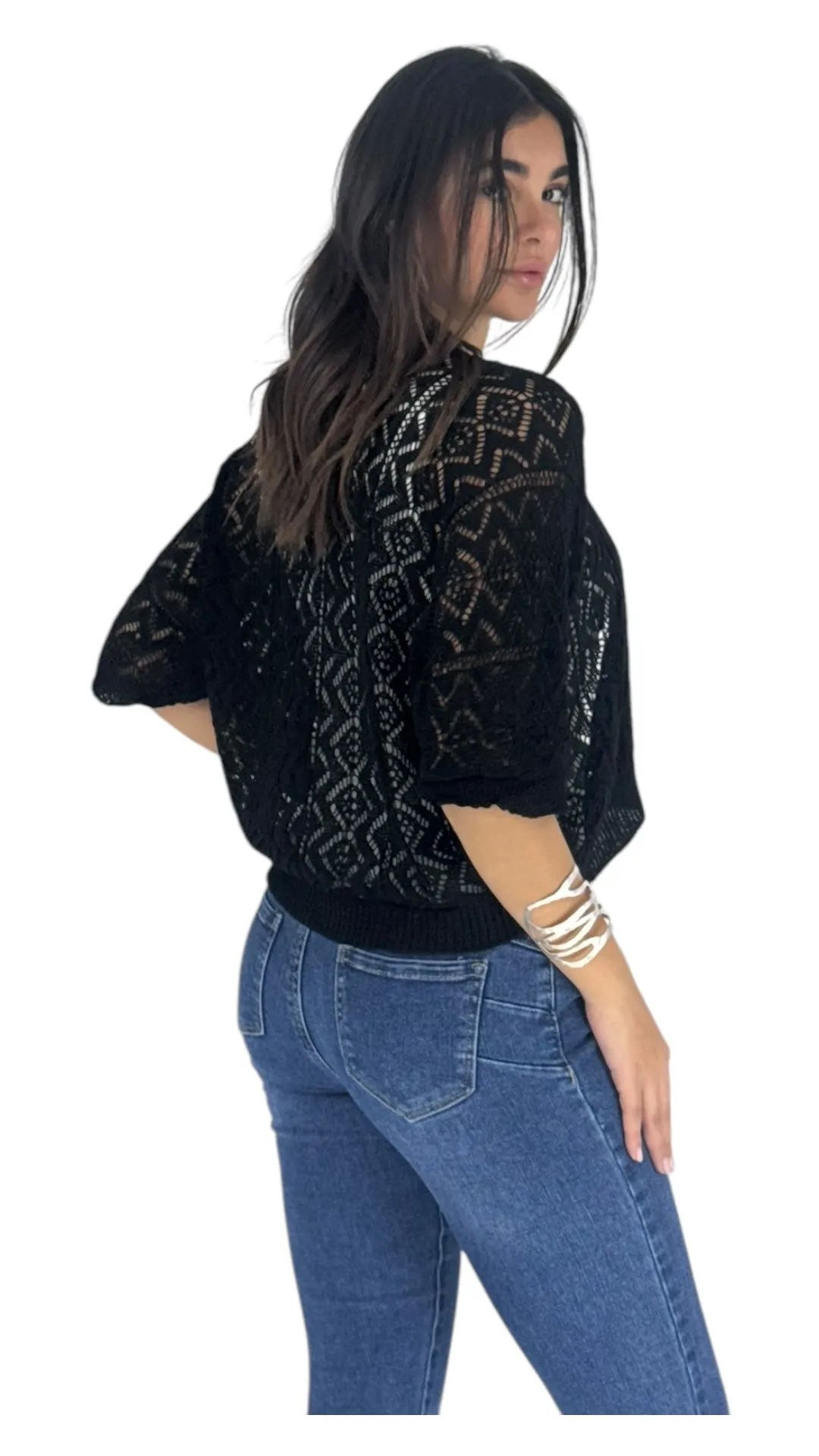 Sugar black cardigan