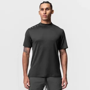 Summer Gym Men's Quick Dry Compression T-Shirt - Running Sport Workout Tee, Fitness Short Sleeve Undershirt Tops, Casual Clothes