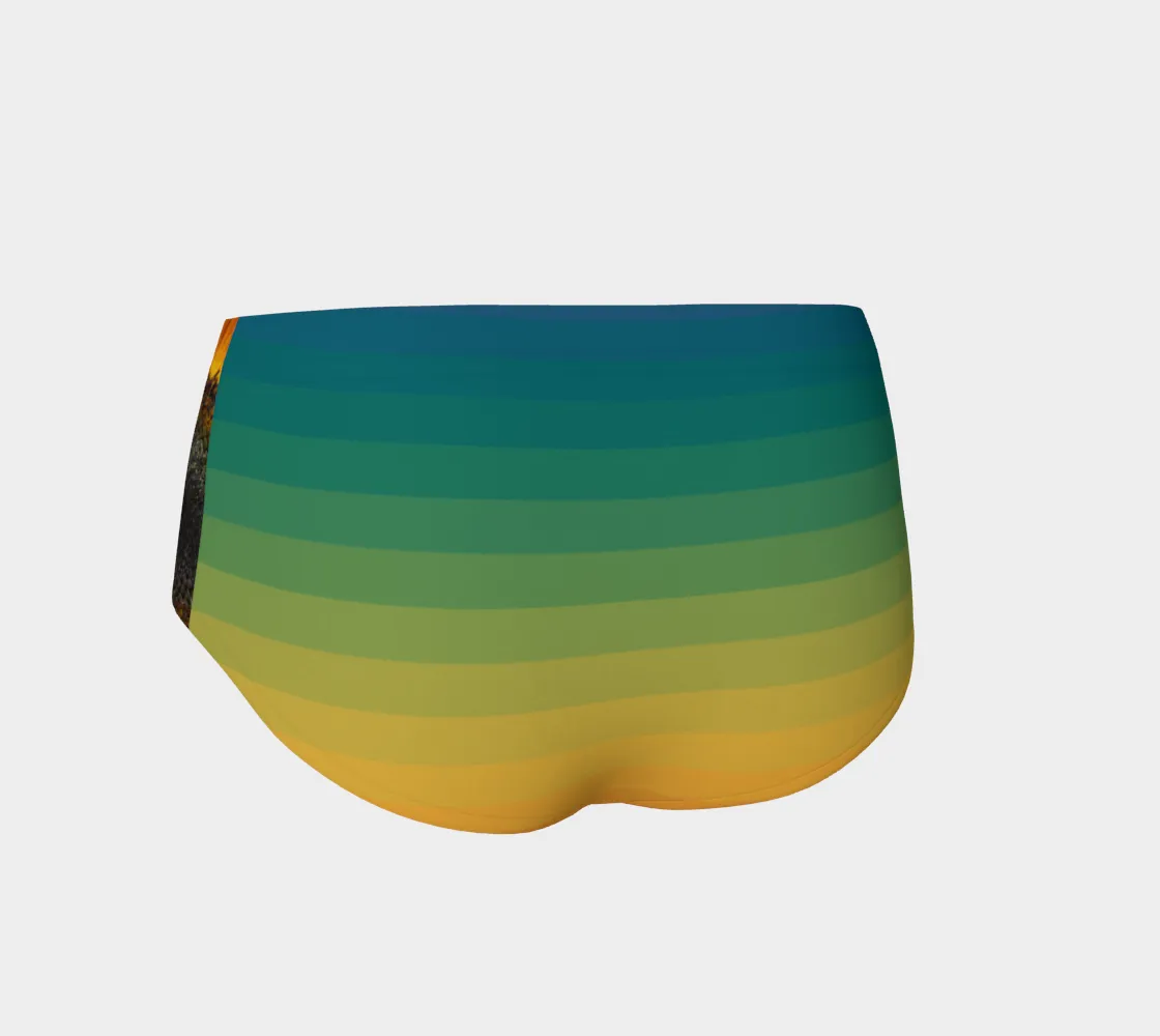 Sunflower Dayz Swim Briefs