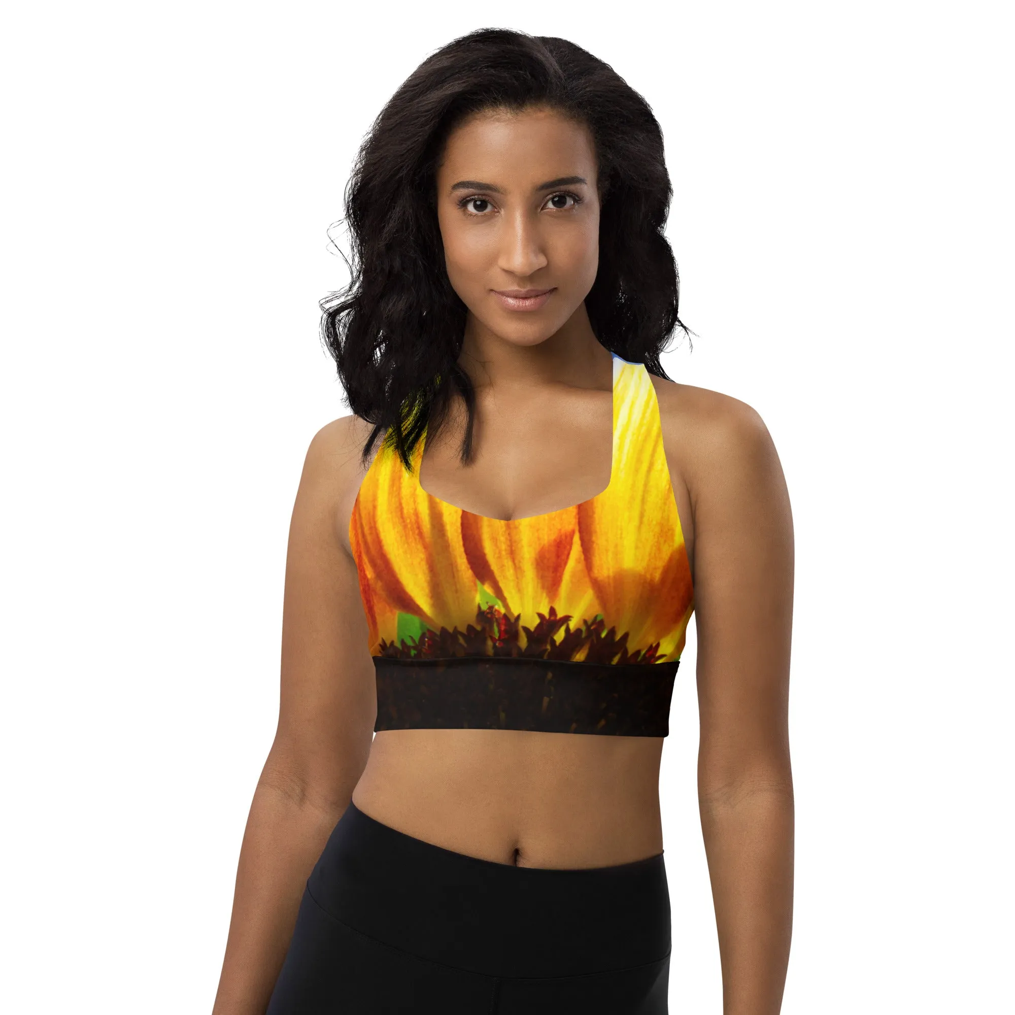 Sunflower Sky Bra Top