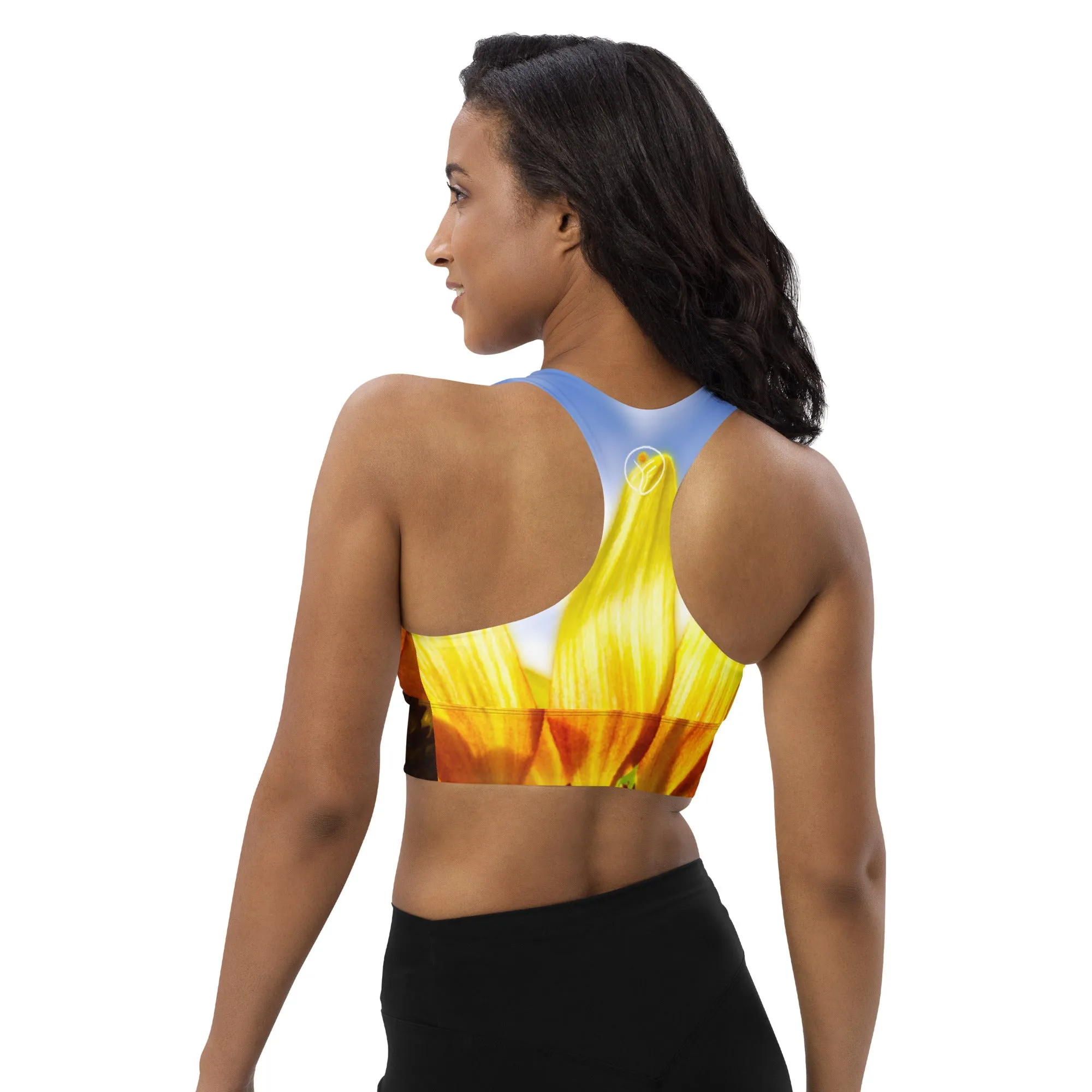 Sunflower Sky Bra Top