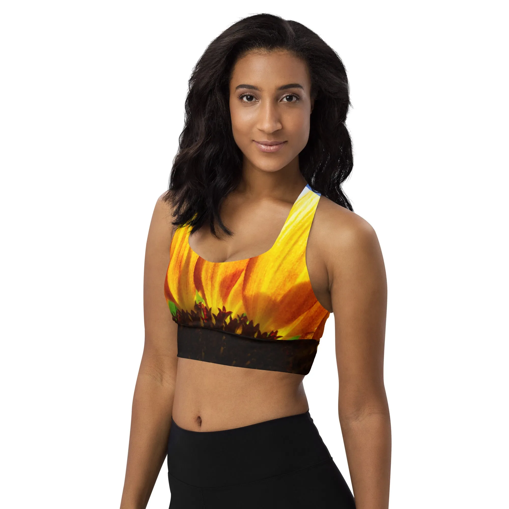 Sunflower Sky Bra Top