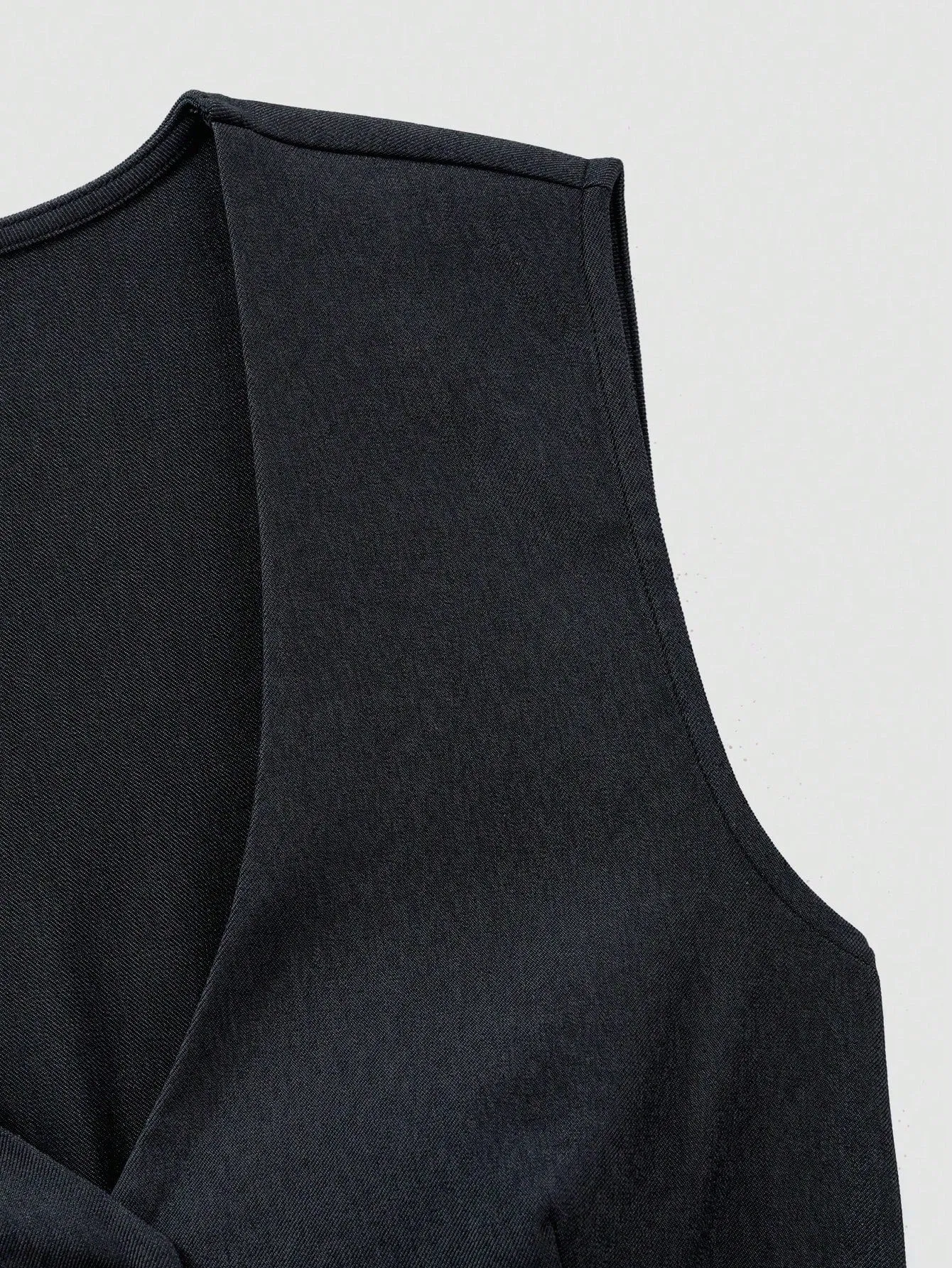 Sweetra Chaleco de traje sin mangas para mujer