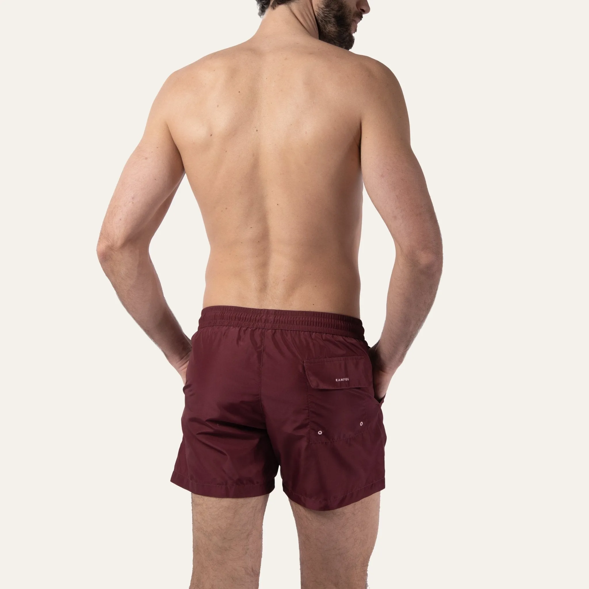 Swim Shorts Burgundy