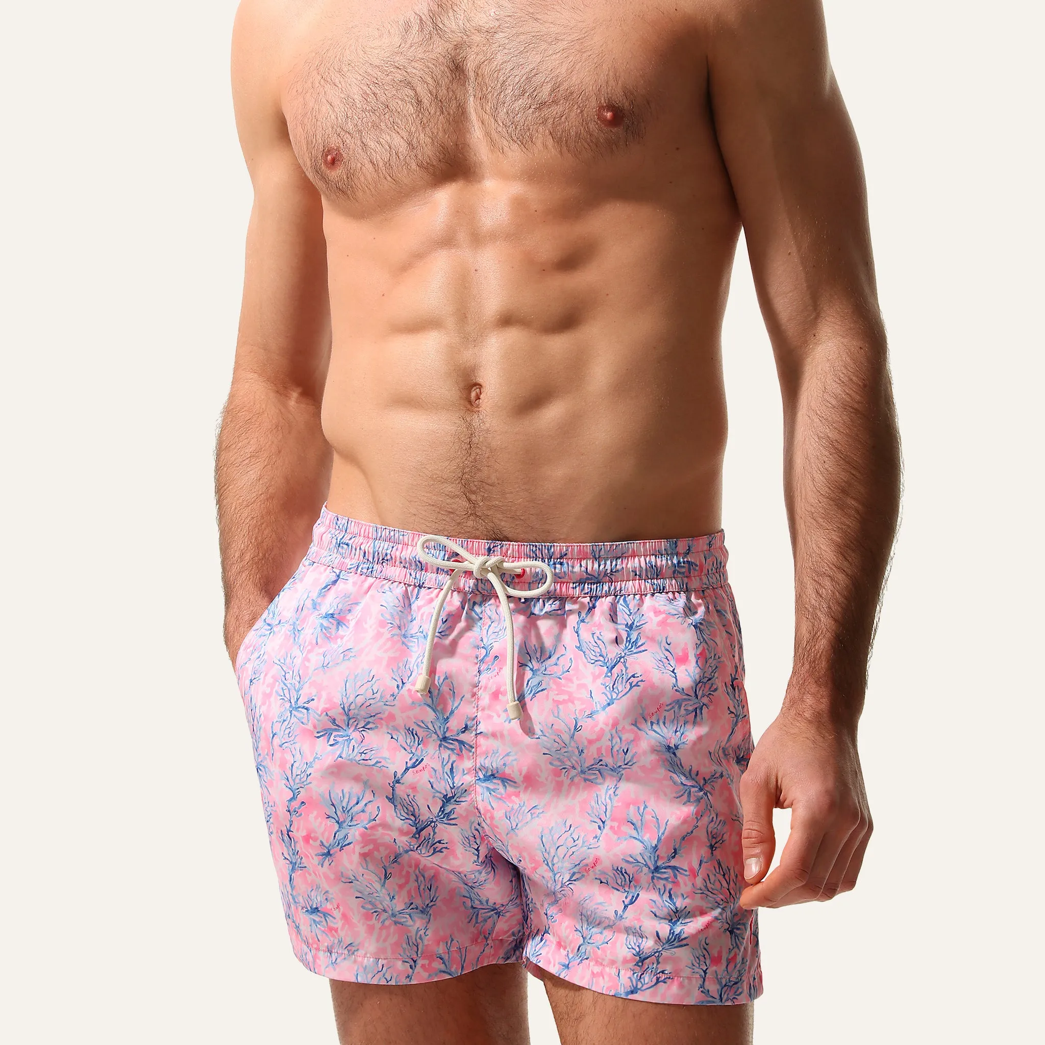 Swim Shorts Coral Pink