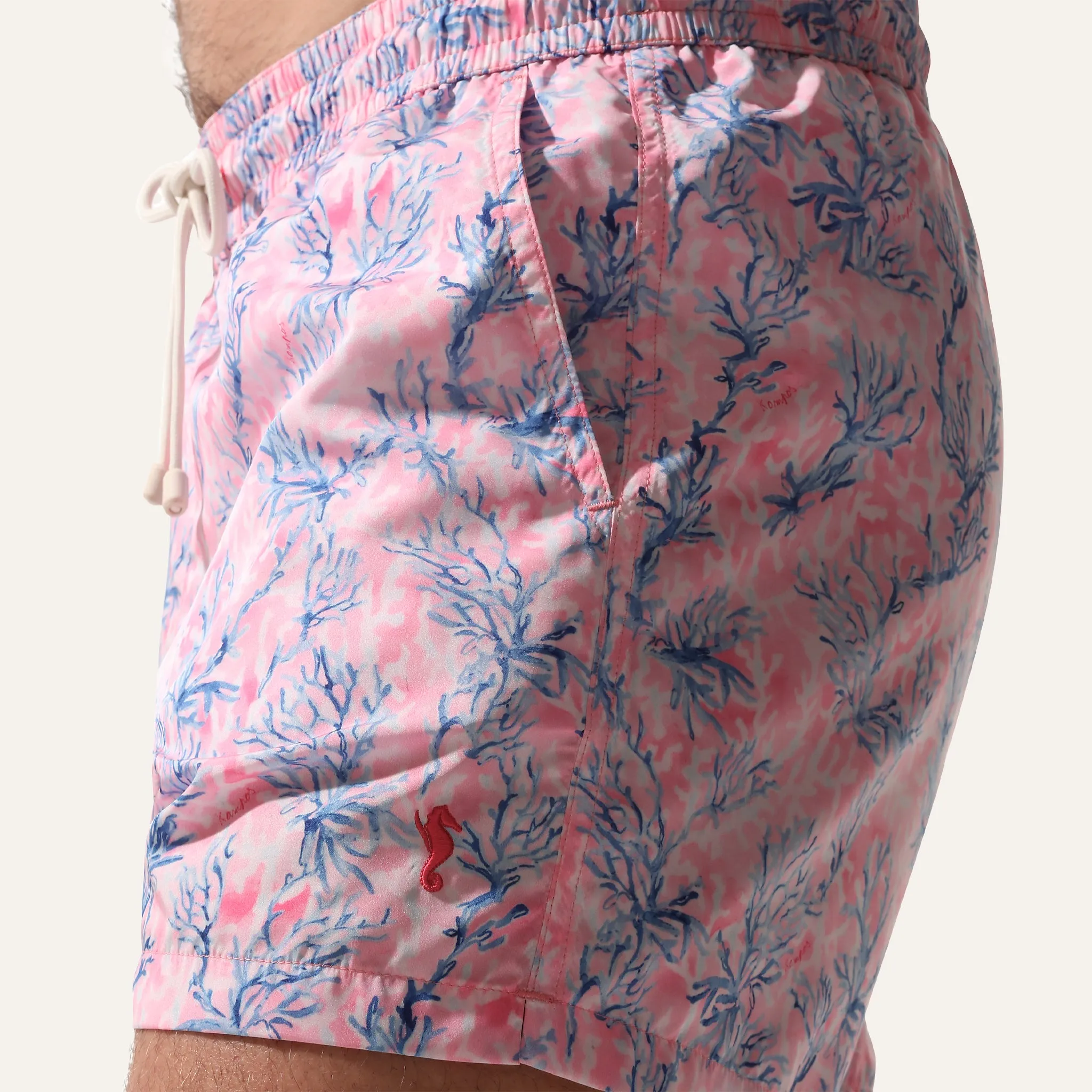 Swim Shorts Coral Pink