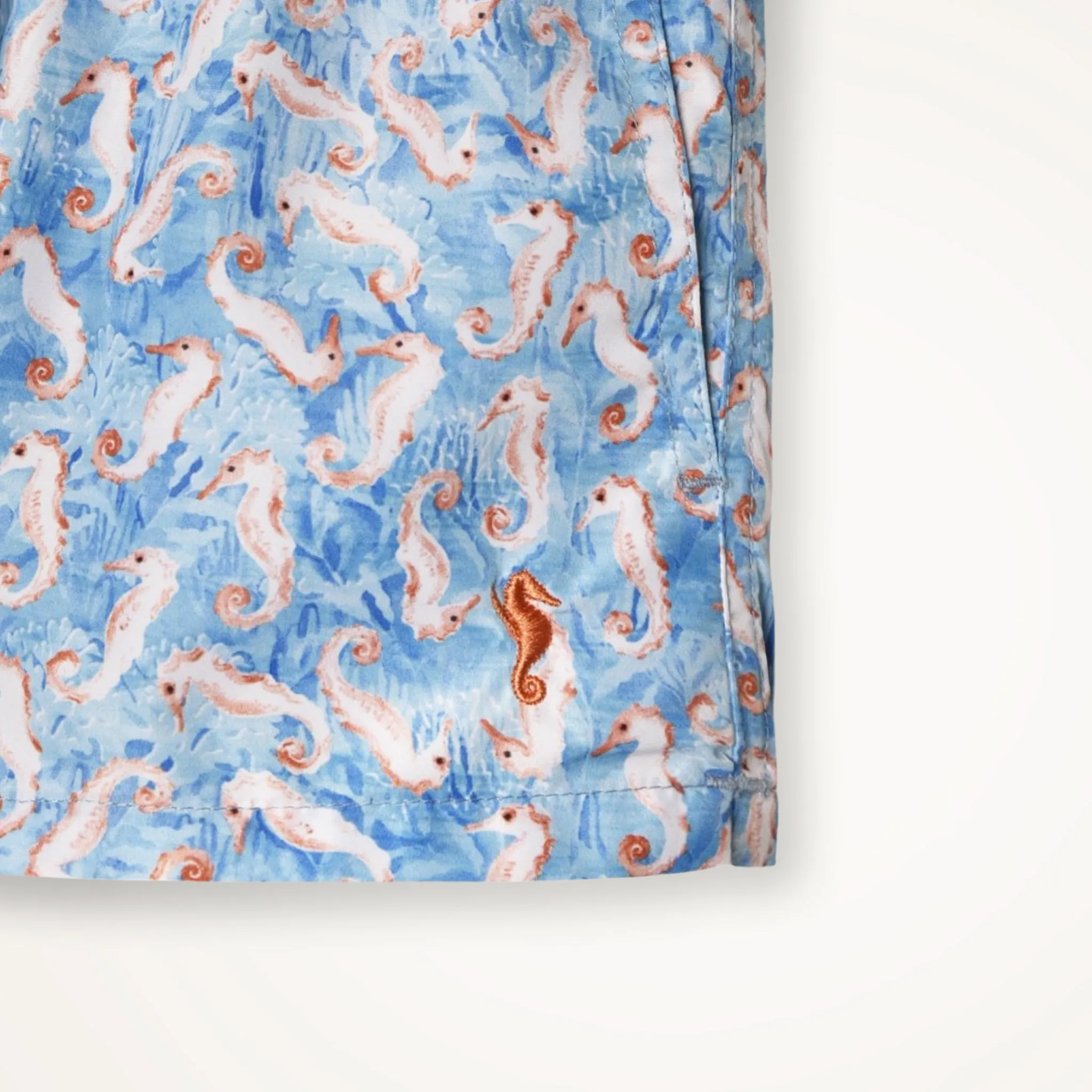 Swim Shorts Seahorse Turquoise (Kids)