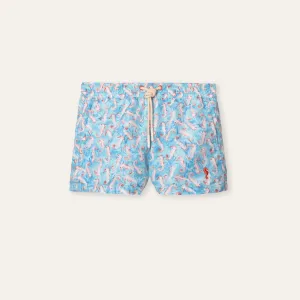 Swim Shorts Seahorse Turquoise (Kids)