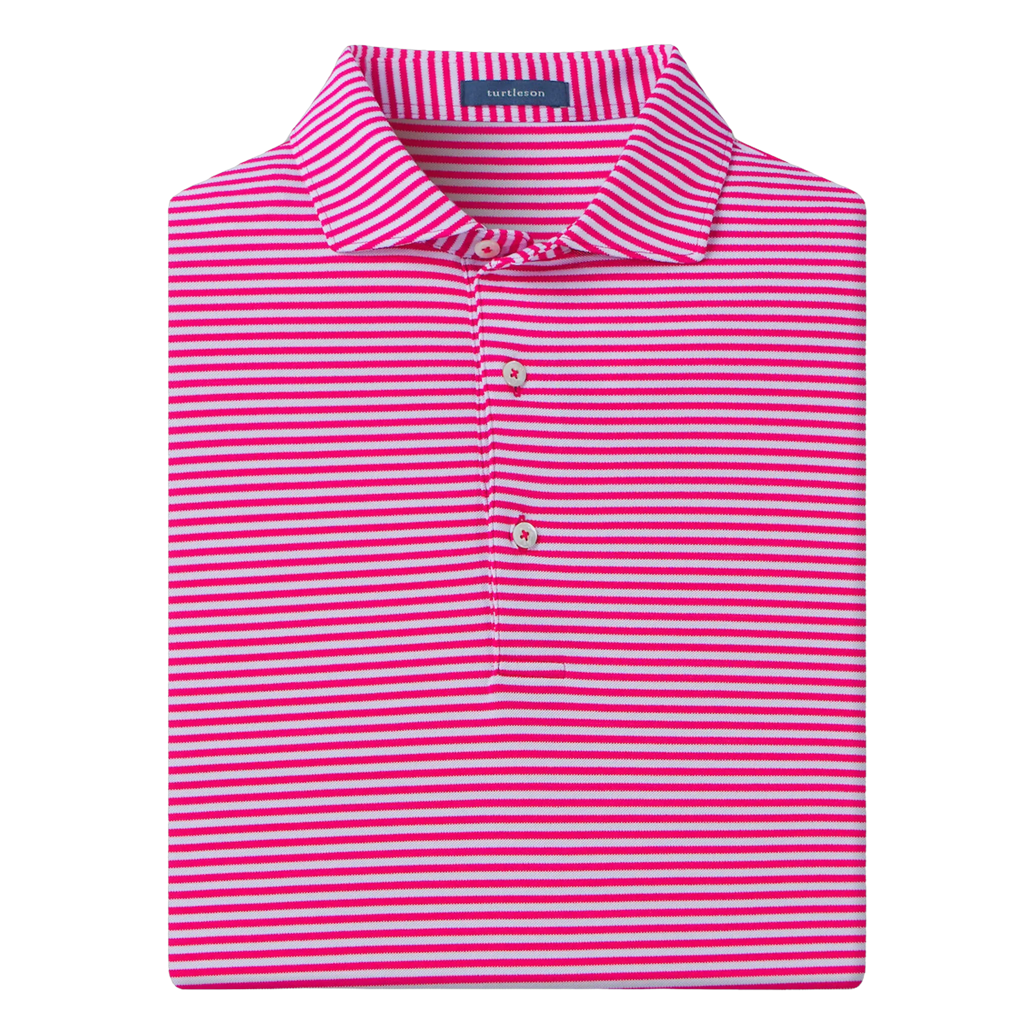 Tanner Stripe Performance Polo