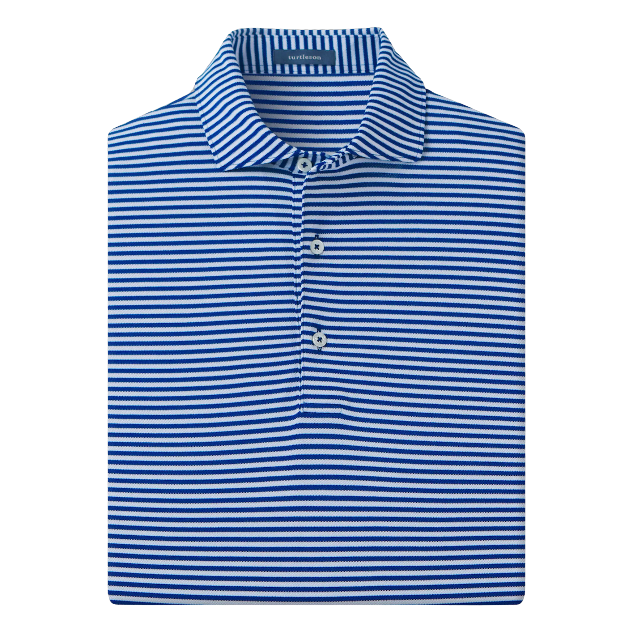 Tanner Stripe Performance Polo