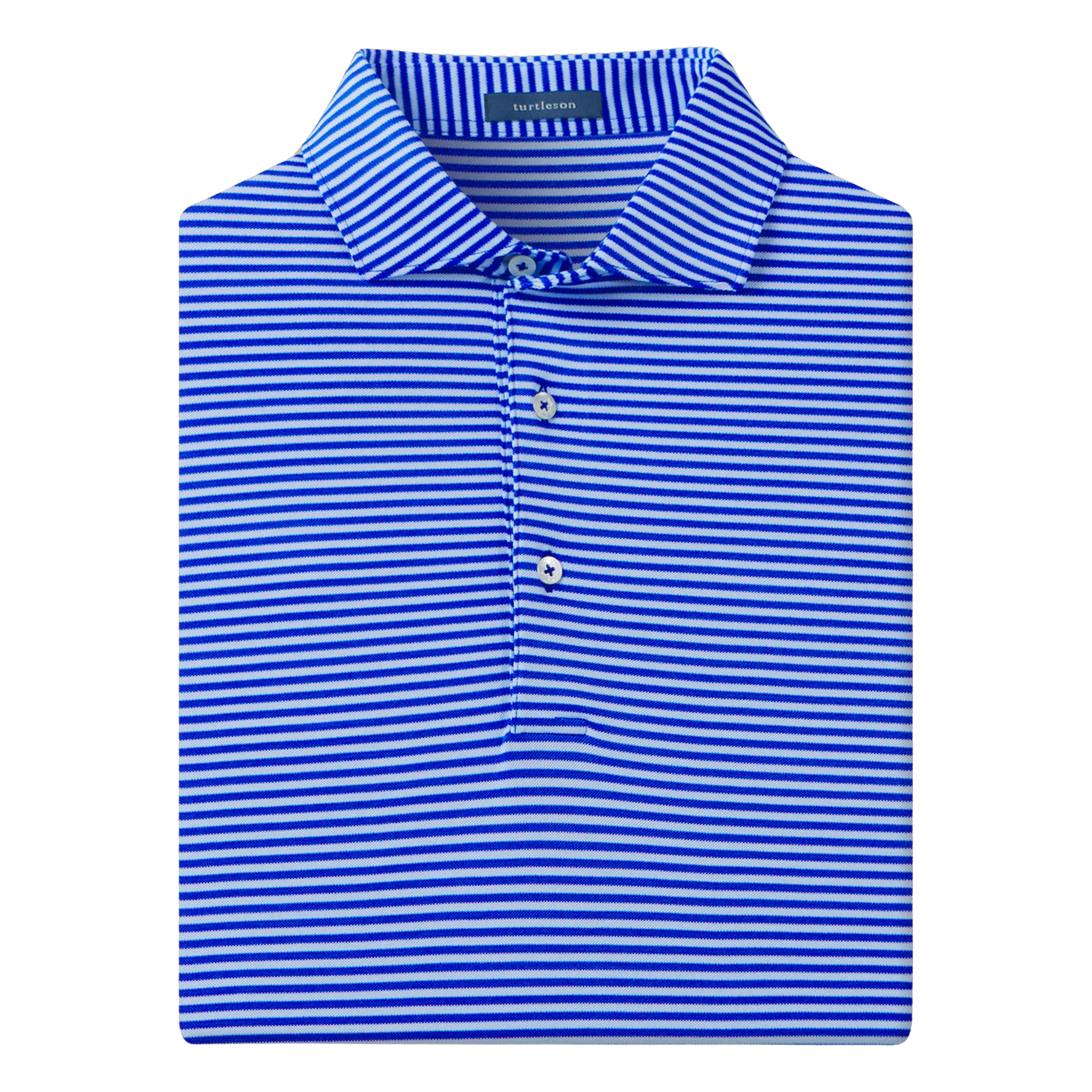Tanner Stripe Performance Polo