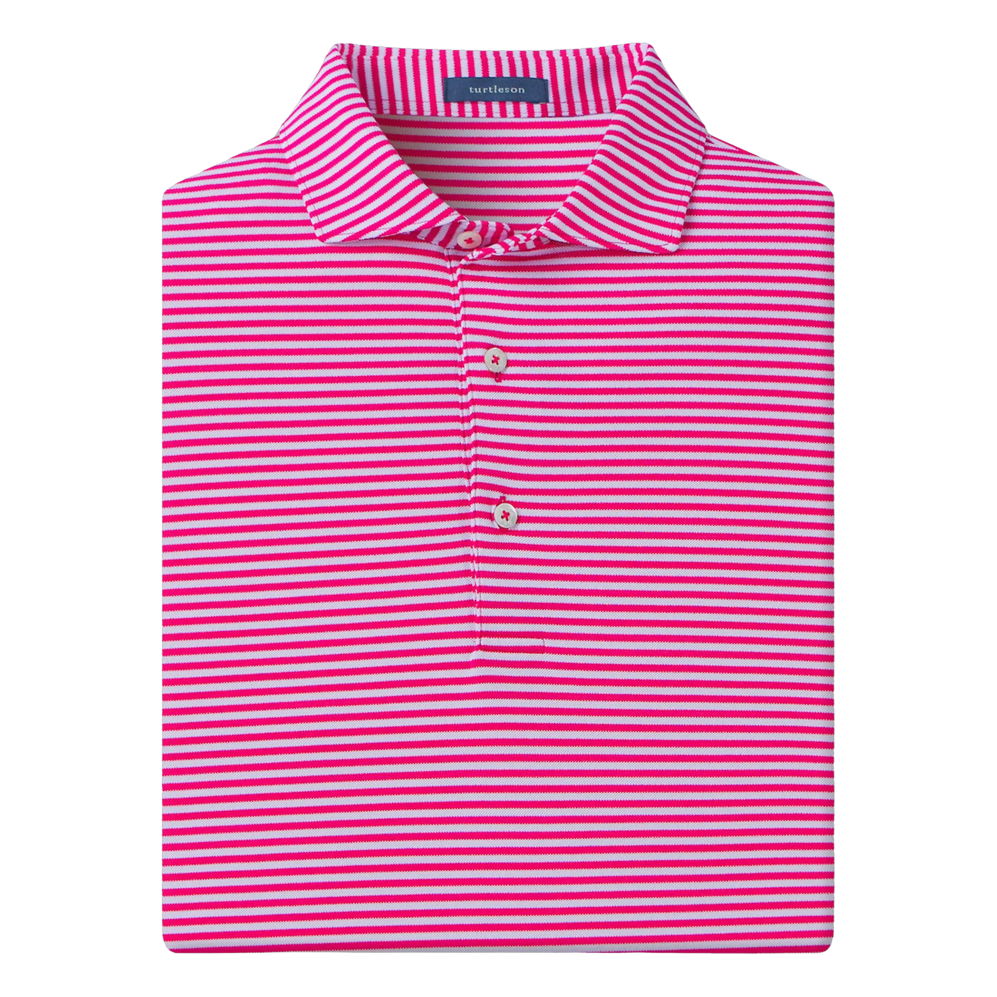 Tanner Stripe Performance Polo