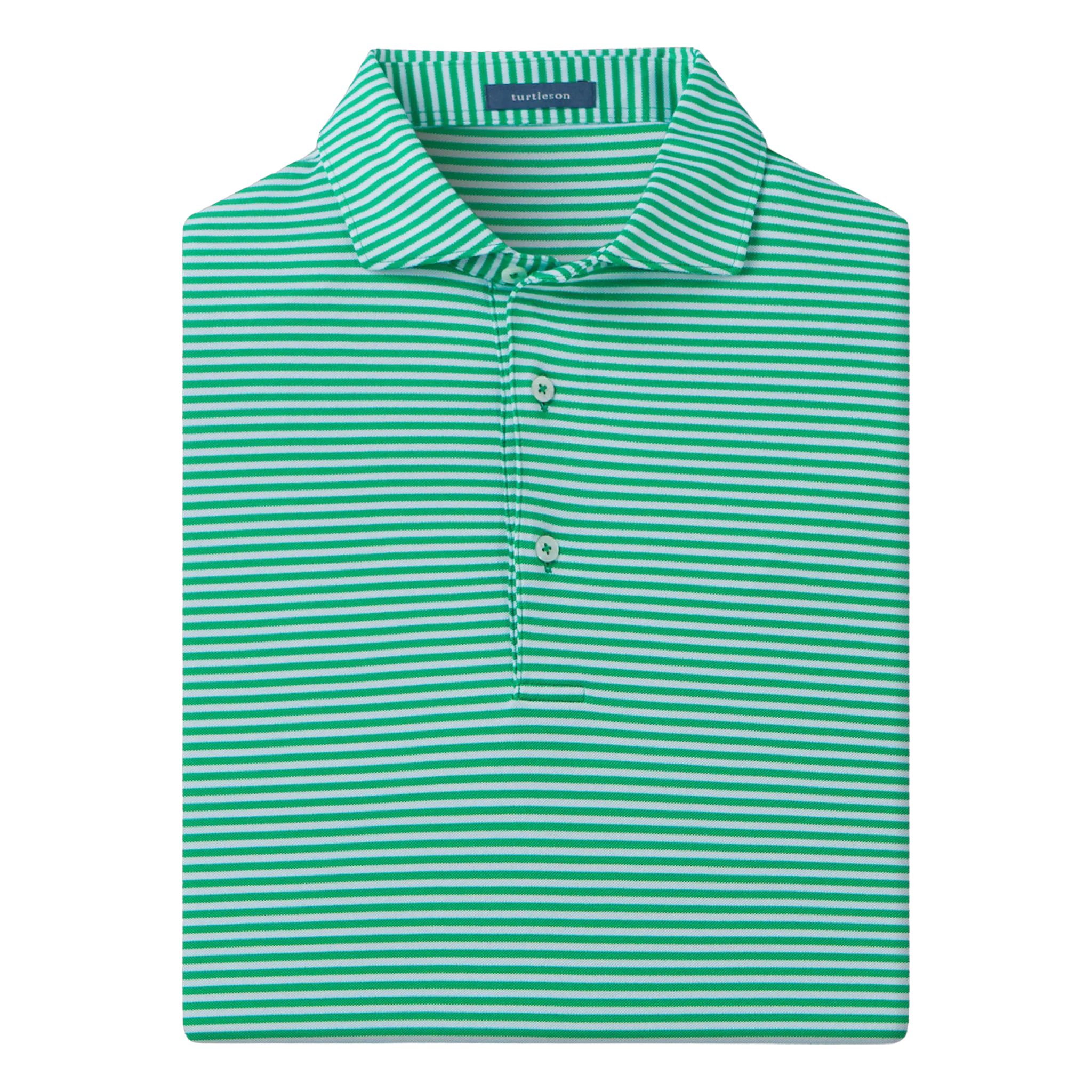 Tanner Stripe Performance Polo