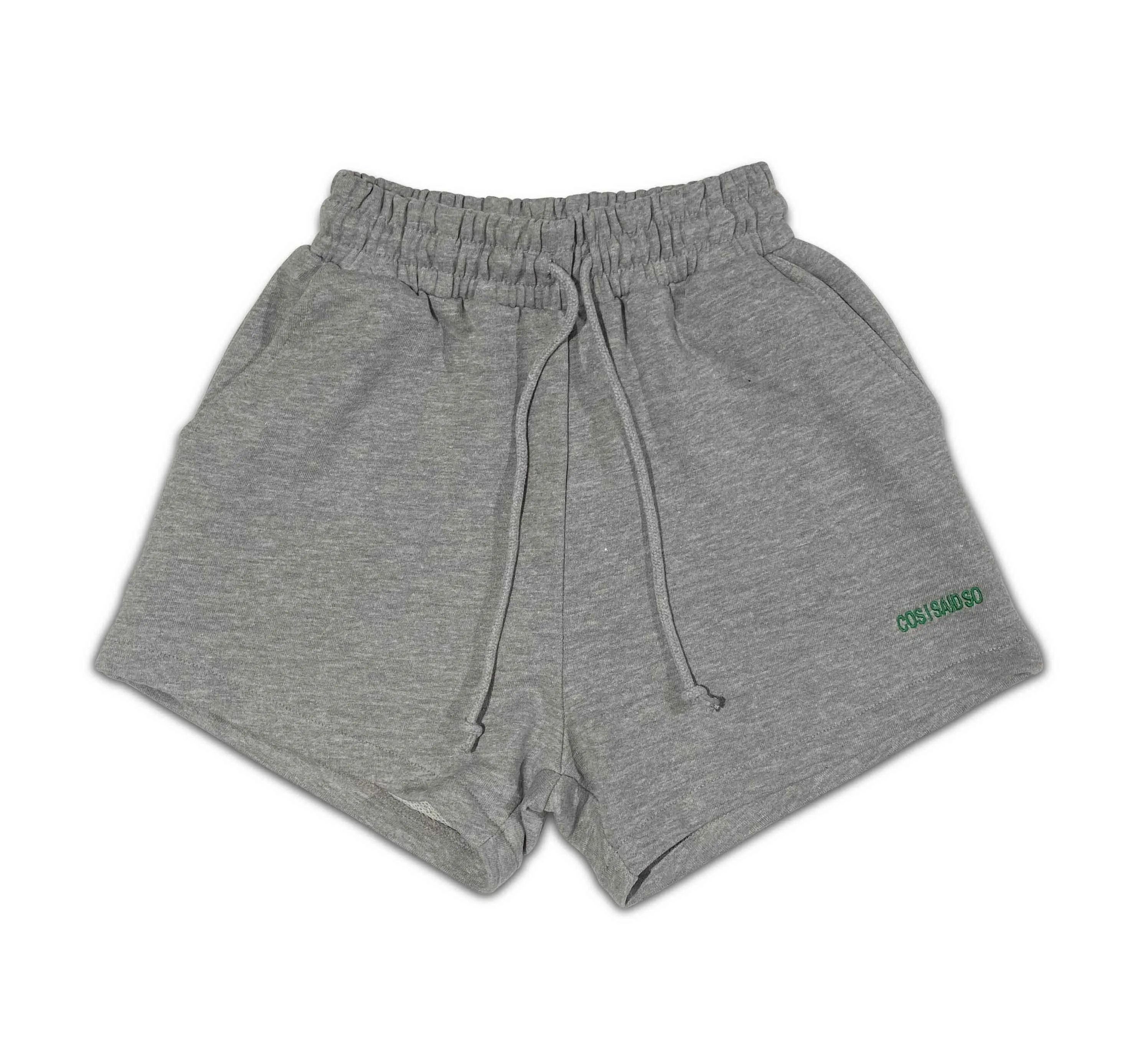 TEEN GIRL JOG SHORT GREY