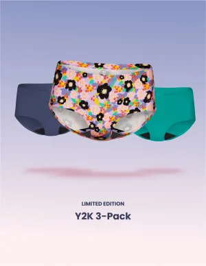 Teen Super Leakproof® No-Show Boyshort 3-Pack