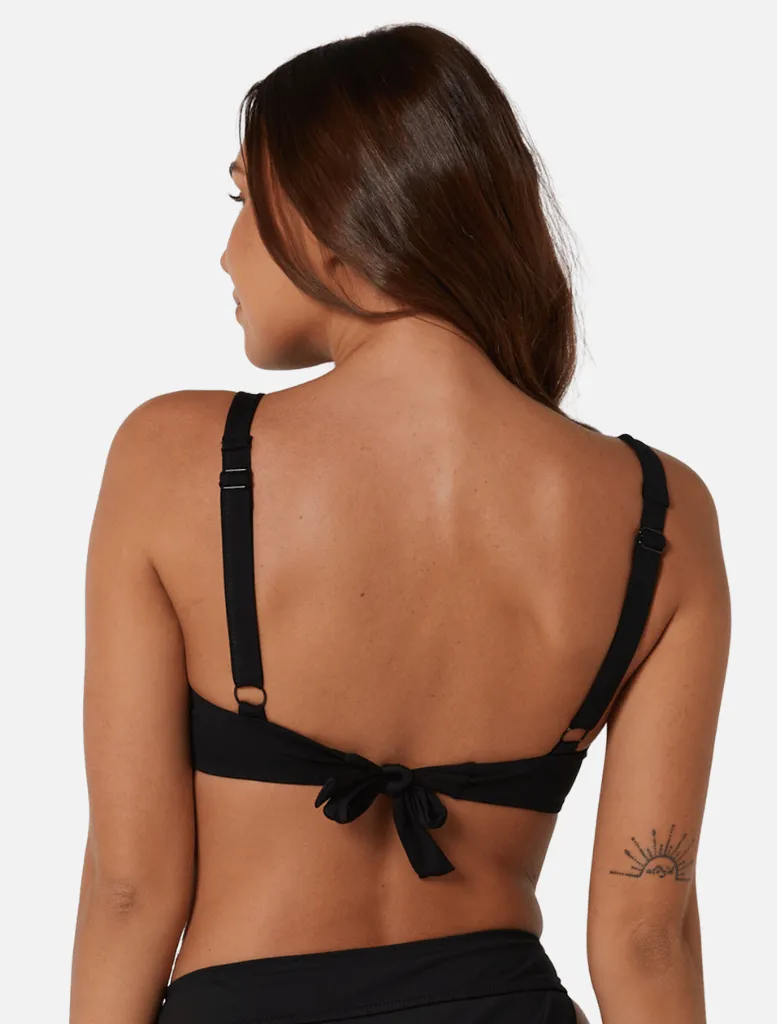 The Contour Boost Top - Black