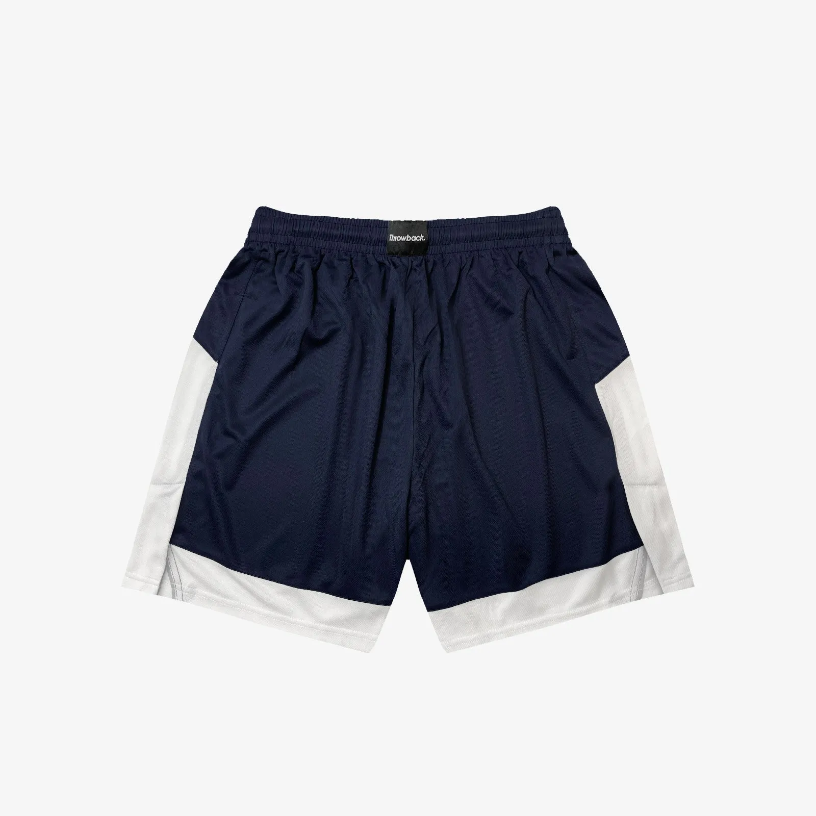 Throwback Oncourt Pro Short (1x Unit Only) - Obsidian/Blanc