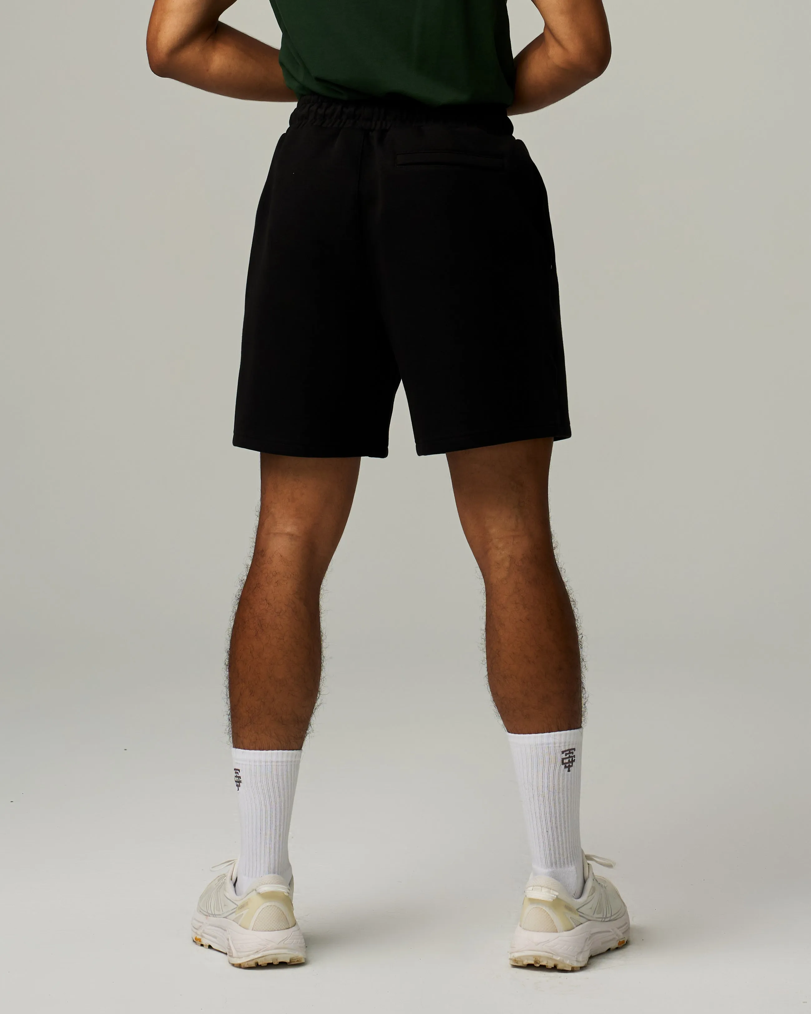 Track Pintuck Shorts