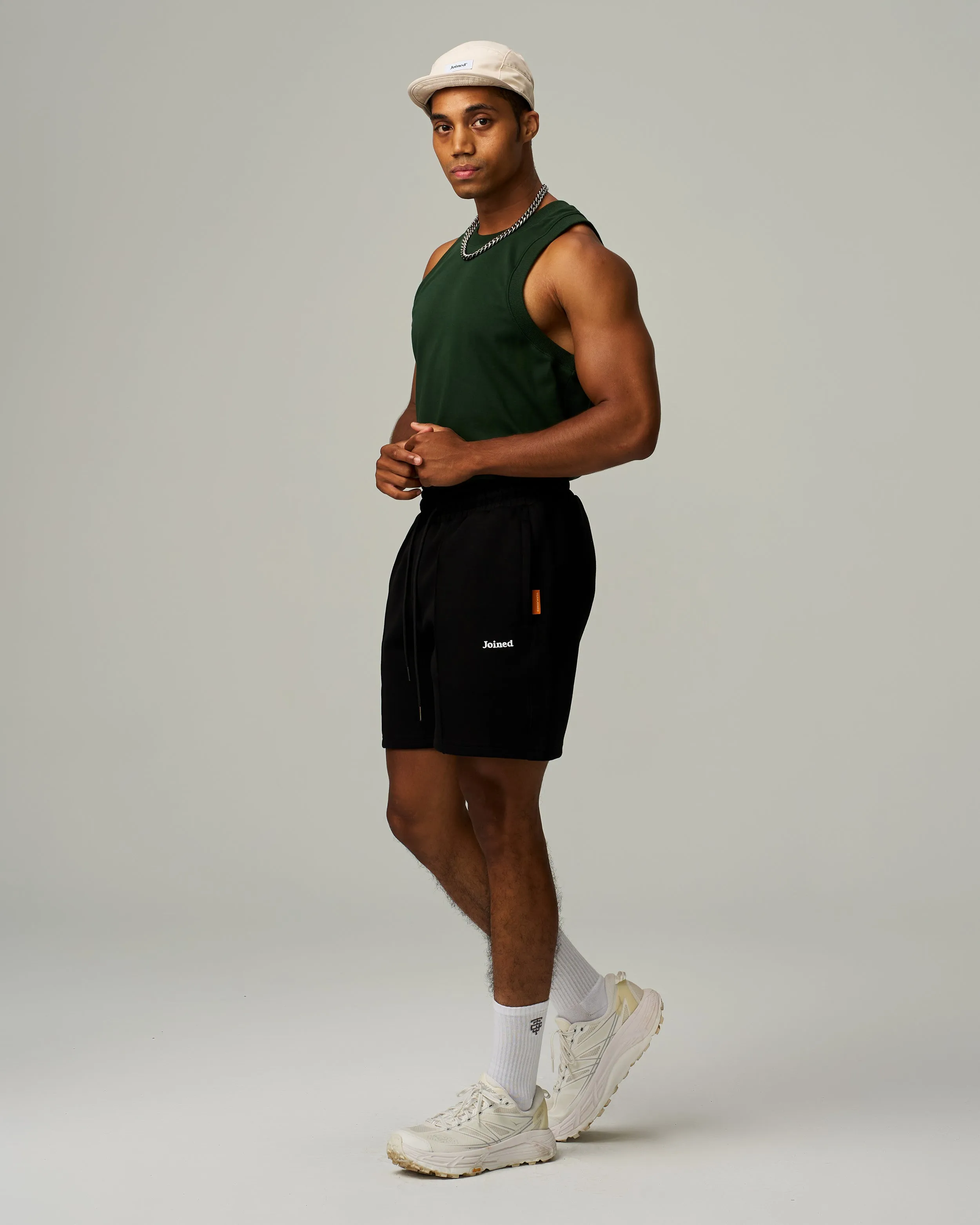 Track Pintuck Shorts