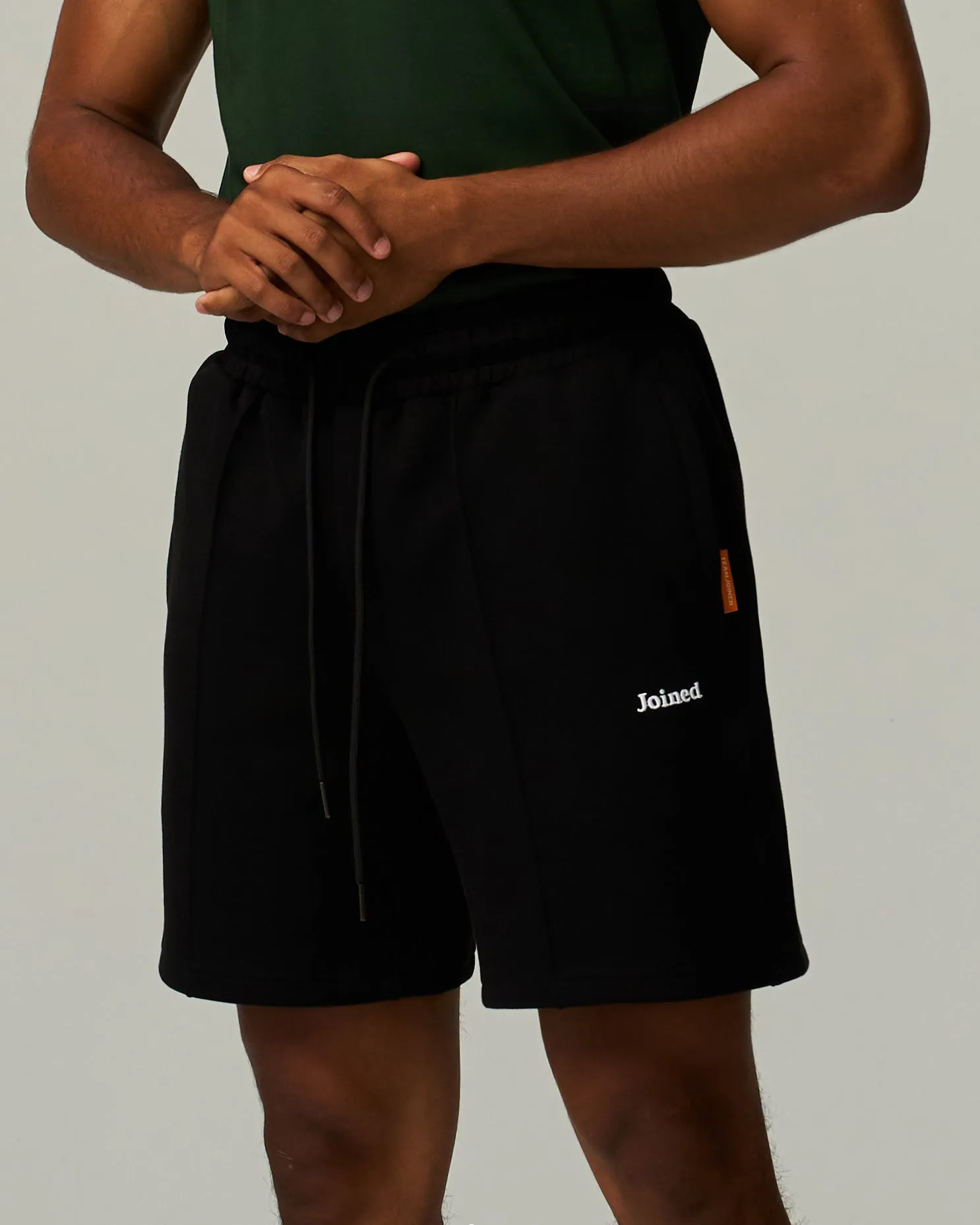 Track Pintuck Shorts