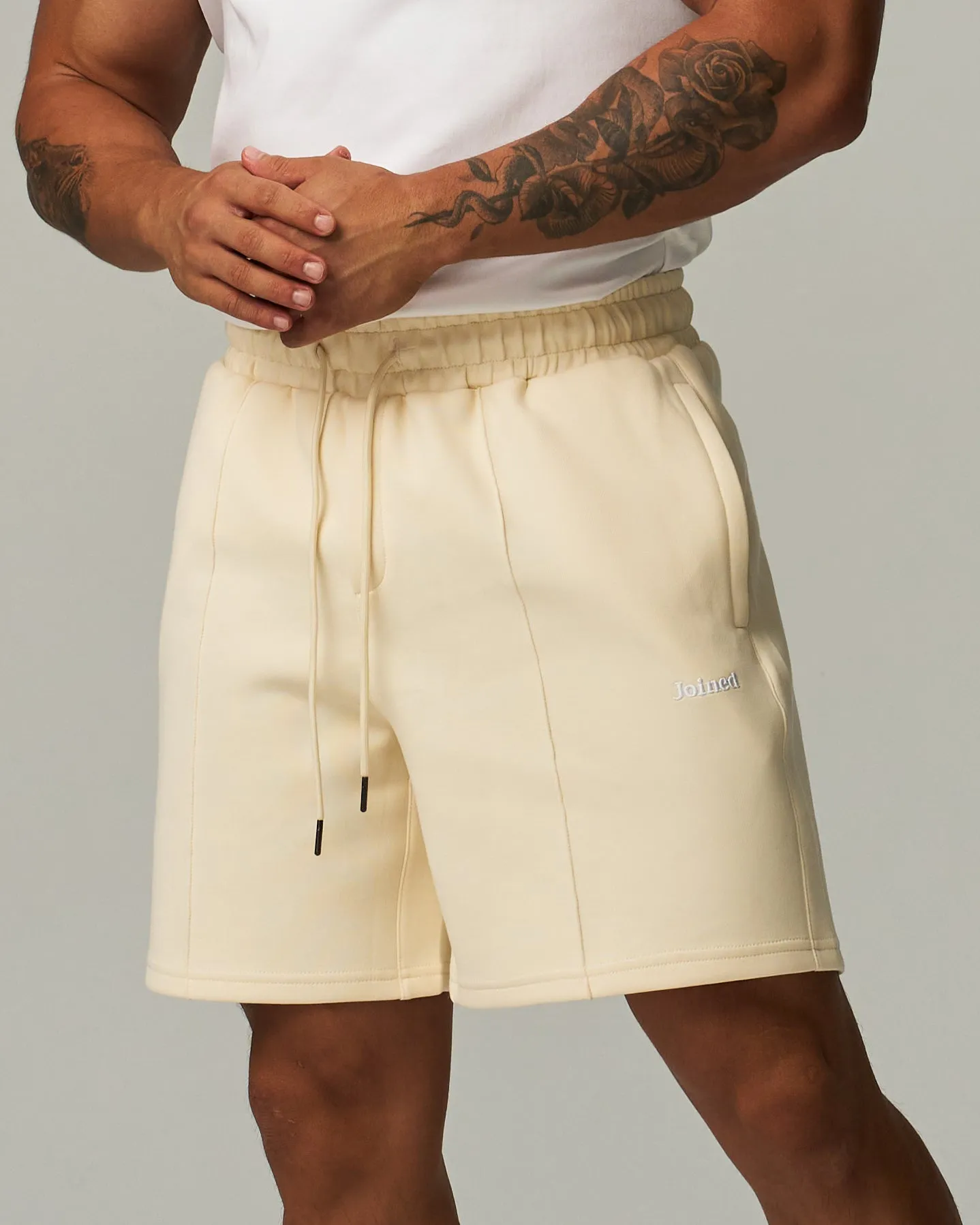 Track Pintuck Shorts