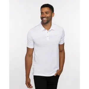 TRAVIS MATHEW MENS GULF SIDE POLO - WHITE
