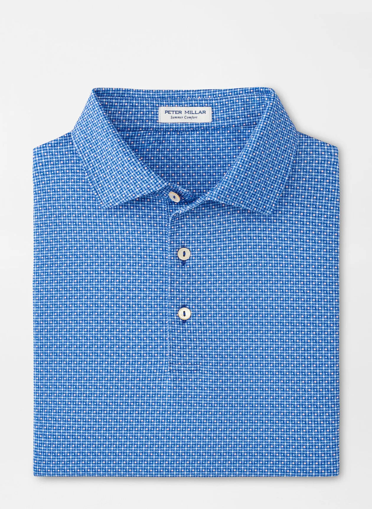 VEGA PERFORMANCE JERSEY POLO - SAILOR BLUE