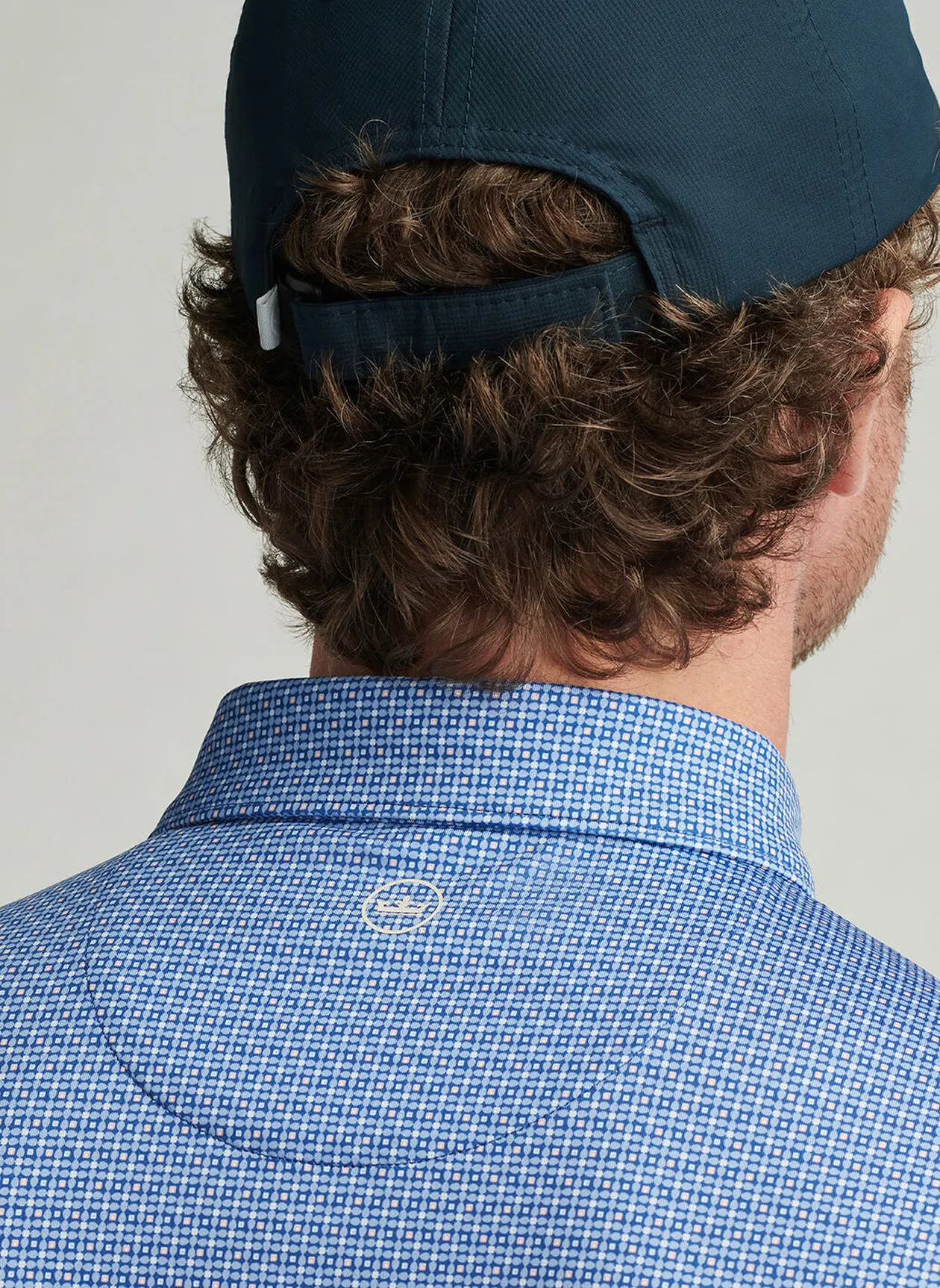 VEGA PERFORMANCE JERSEY POLO - SAILOR BLUE