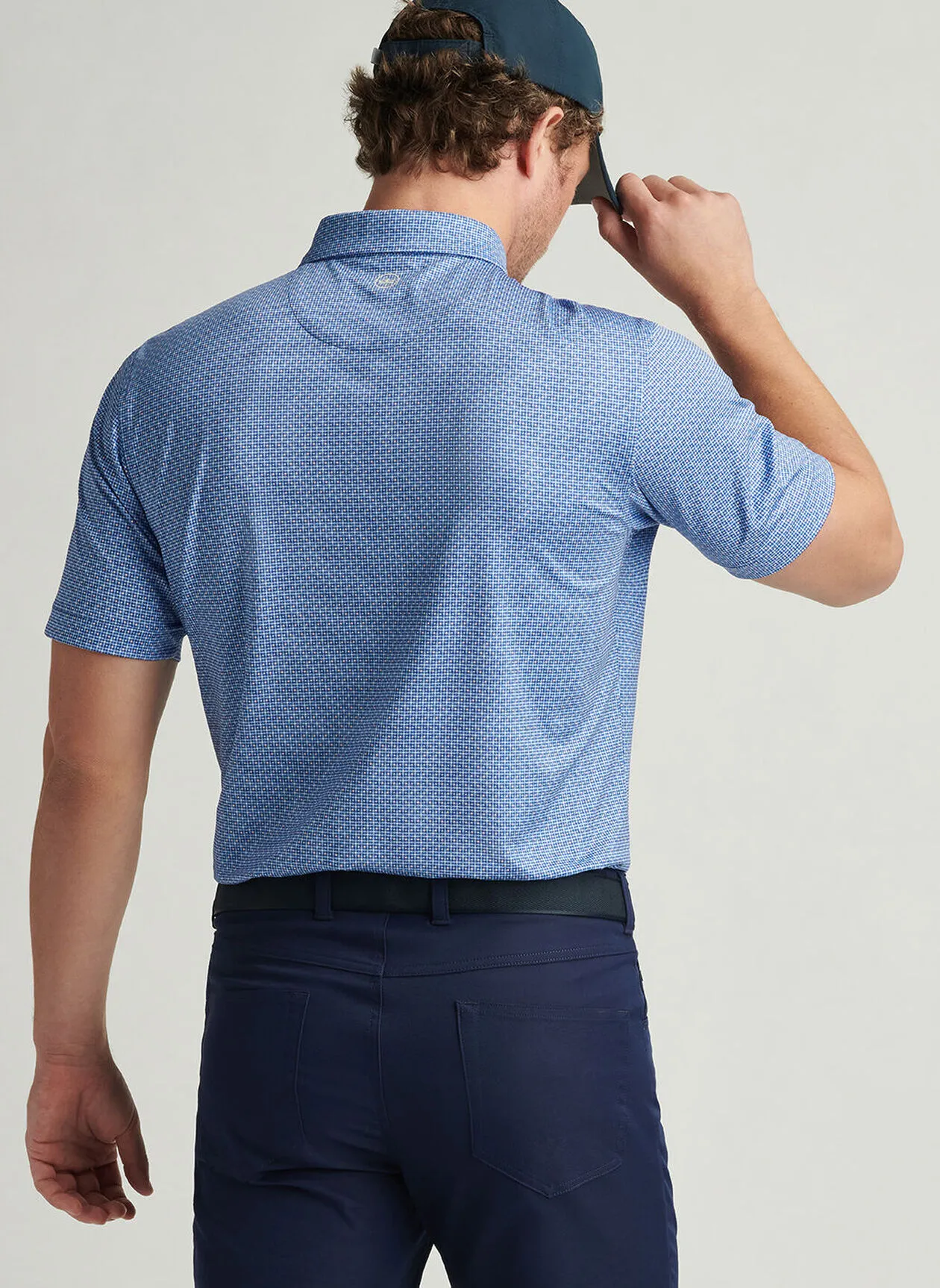 VEGA PERFORMANCE JERSEY POLO - SAILOR BLUE