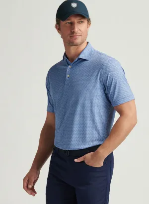 VEGA PERFORMANCE JERSEY POLO - SAILOR BLUE