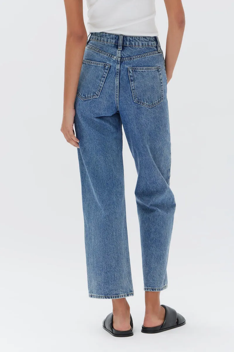 Vintage Straight Jean | Dark Stone