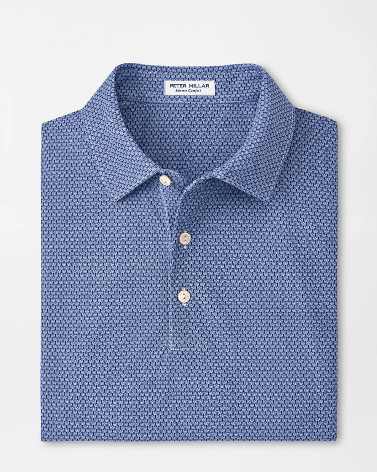 WAVERLY PERFORMANCE MESH POLO - NAVY