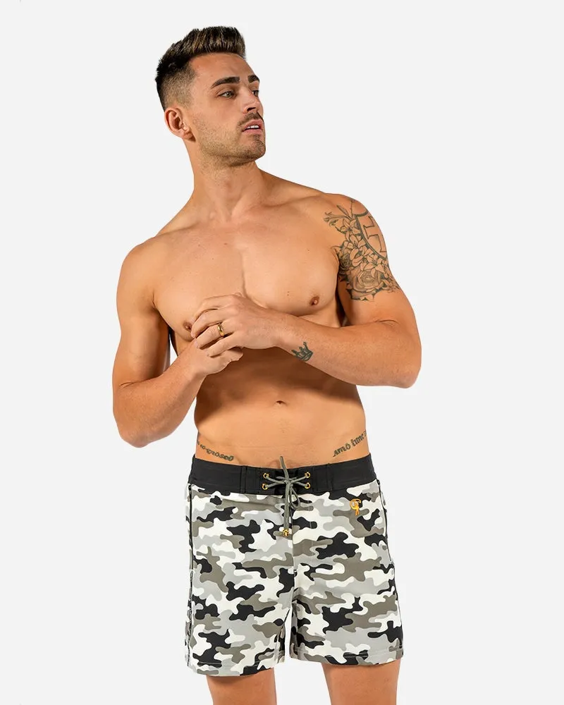 White Camo  - 5"