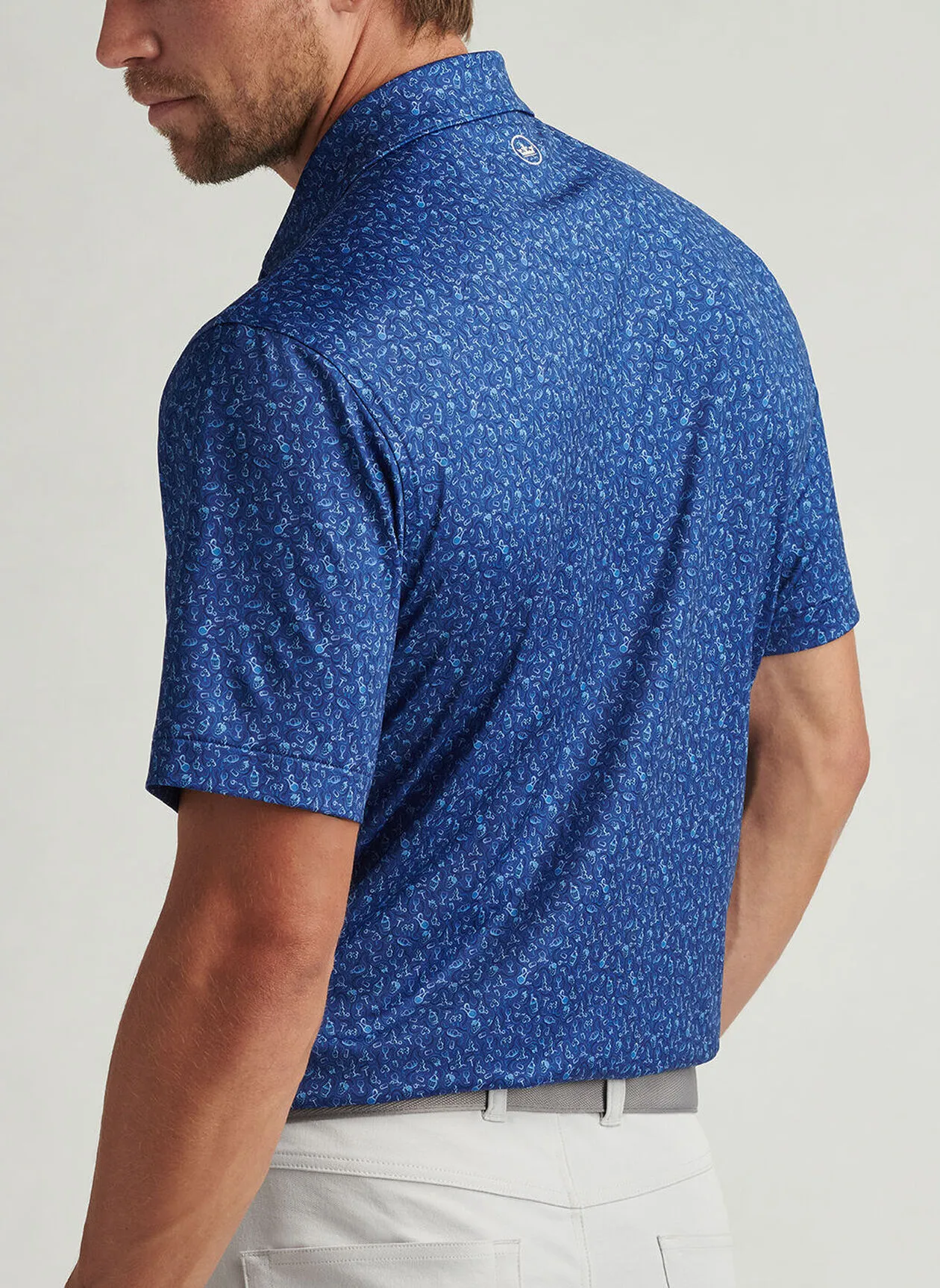 WINE COUNTRY PERFORMANCE JERSEY POLO - SPORT NAVY