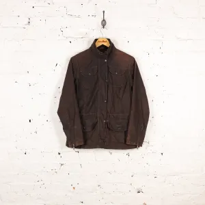 Women's Barbour Summer Sapper Wax Jacket - Brown - Women's S
