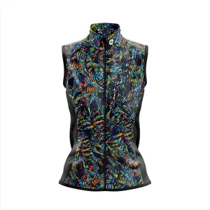 Women's Fern Lime Pack Up Cycling Gilet