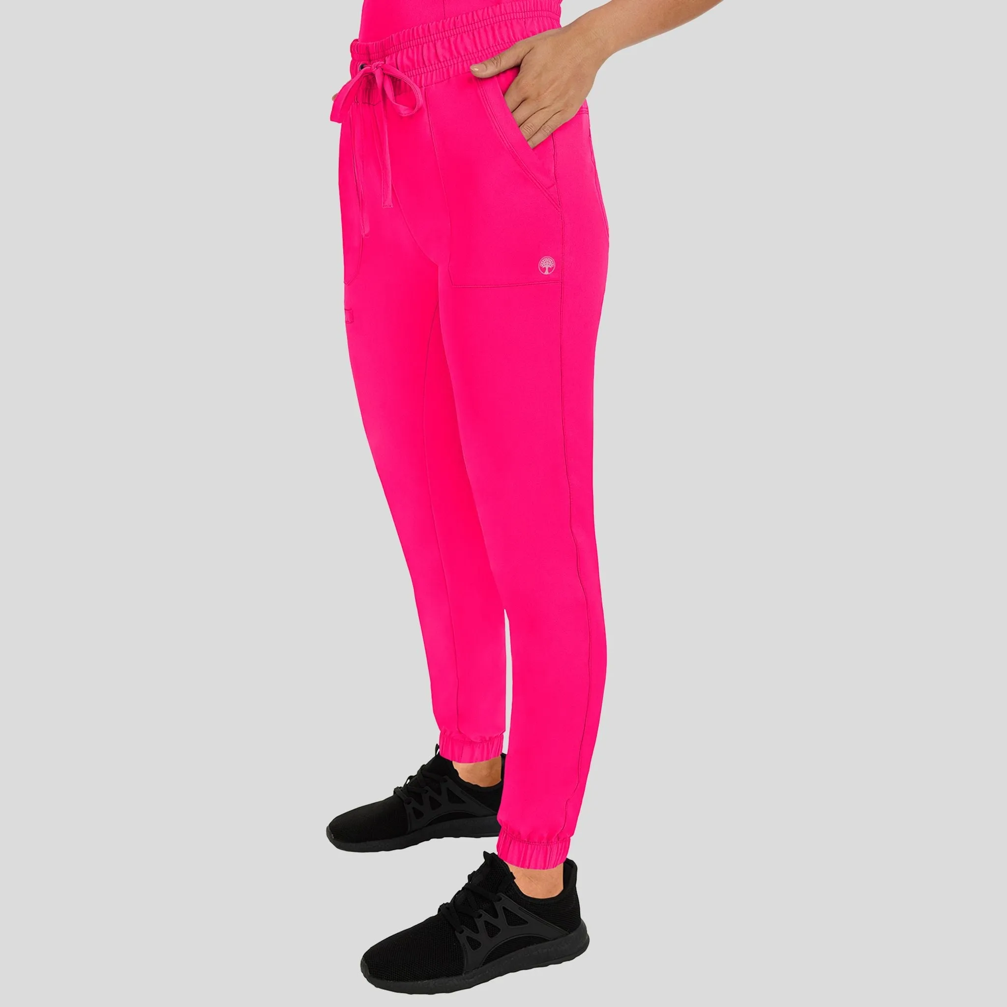 Women's Renee Jogger Scrub Pant | Carnation Pink