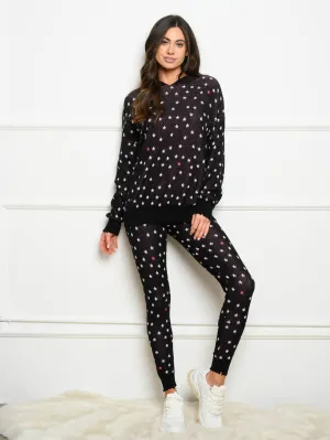 WOMEN'S STAR PRINT JOGGER PANTS