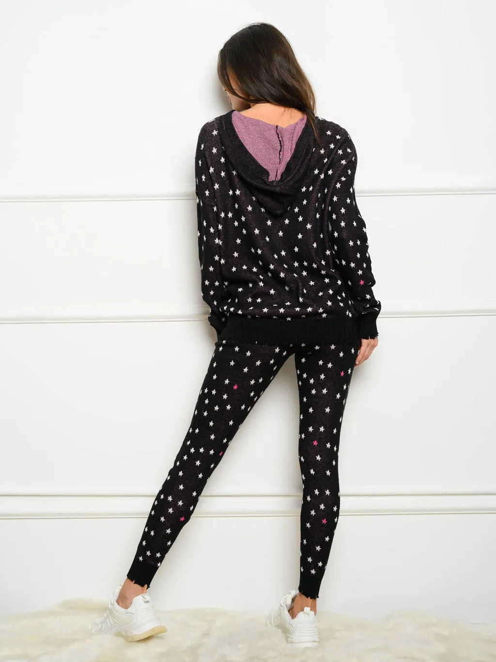 WOMEN'S STAR PRINT JOGGER PANTS